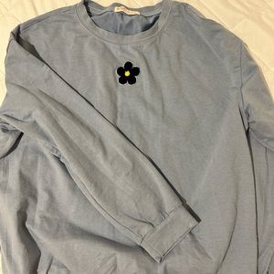 flower sweatshirt
